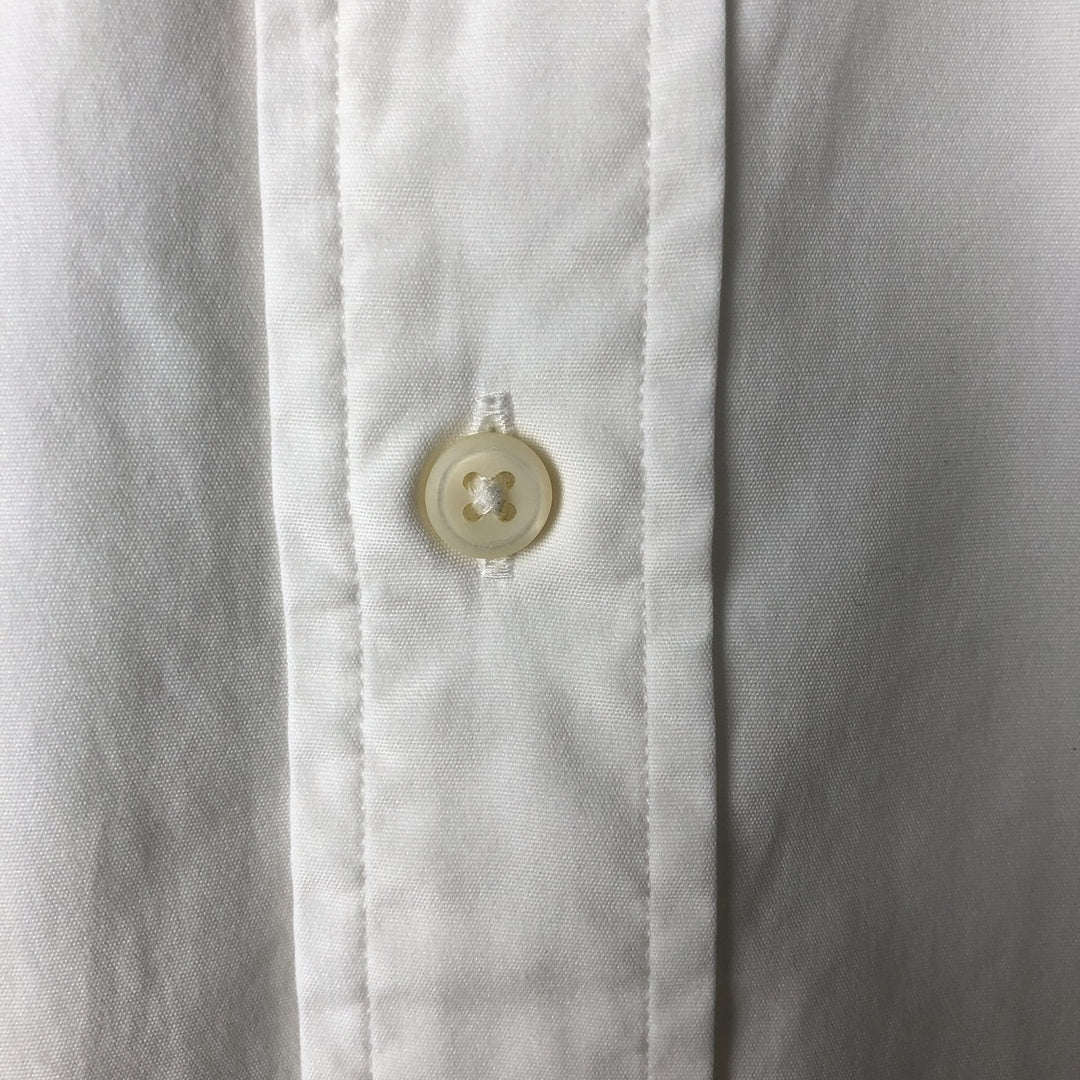 Ralph Lauren Classic Fit Long Sleeve Button Down Shirt Men's XL cotton white type Vintage Second Hand