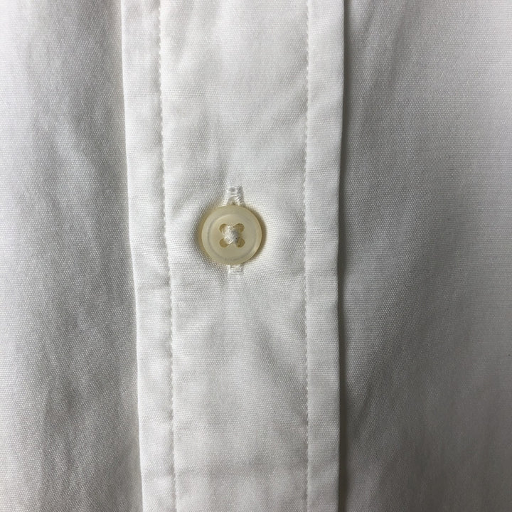 Ralph Lauren Classic Fit Long Sleeve Button Down Shirt Men's XL cotton white type Vintage Second Hand