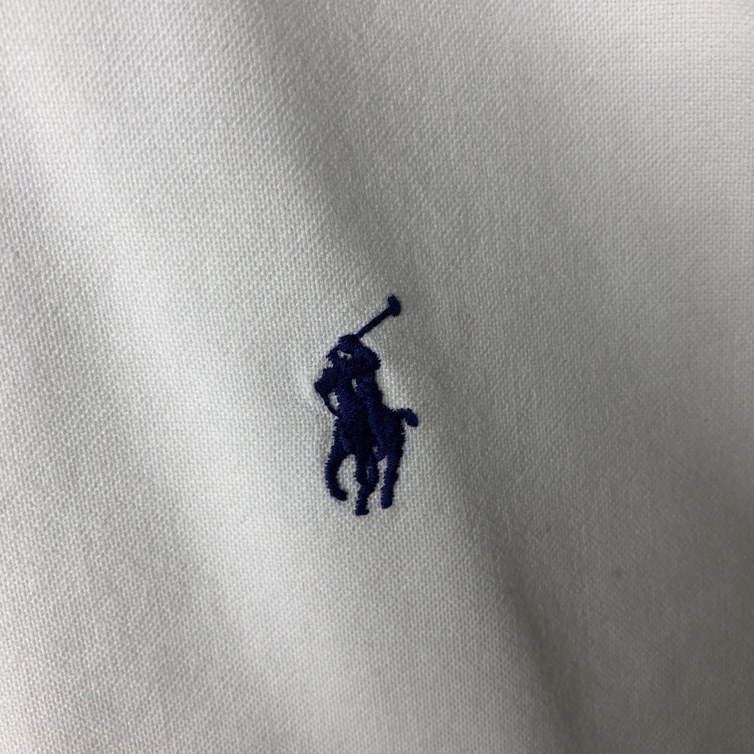 Ralph Lauren POLO by Ralph Lauren long sleeve button down shirt, men's XL size cotton white type Vintage Second Hand