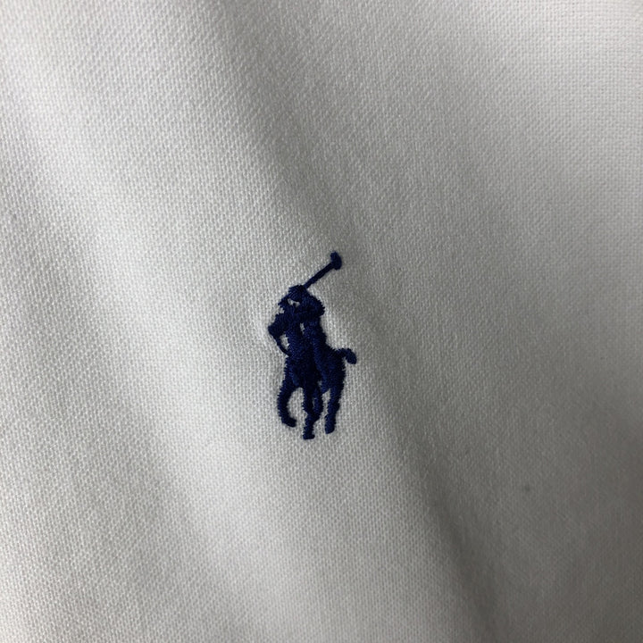 Ralph Lauren POLO by Ralph Lauren long sleeve button down shirt, men's XL size cotton white type Vintage Second Hand
