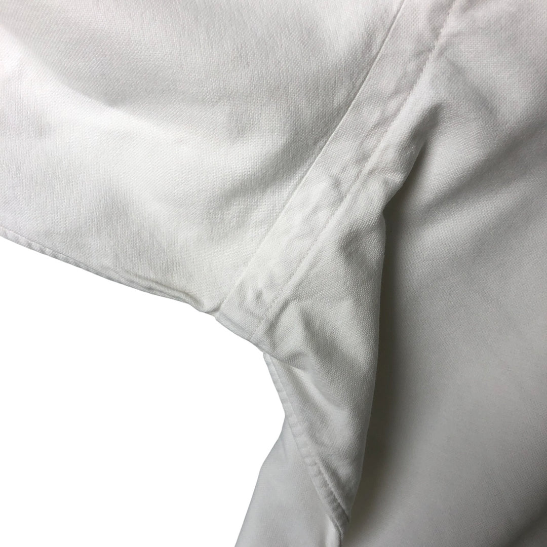 Ralph Lauren POLO by Ralph Lauren long sleeve button down shirt, men's XL size cotton white type Vintage Second Hand