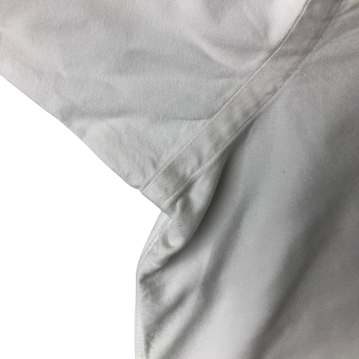 Ralph Lauren YARMOUTH long sleeve button down shirt, men's size L cotton white type Vintage Second Hand
