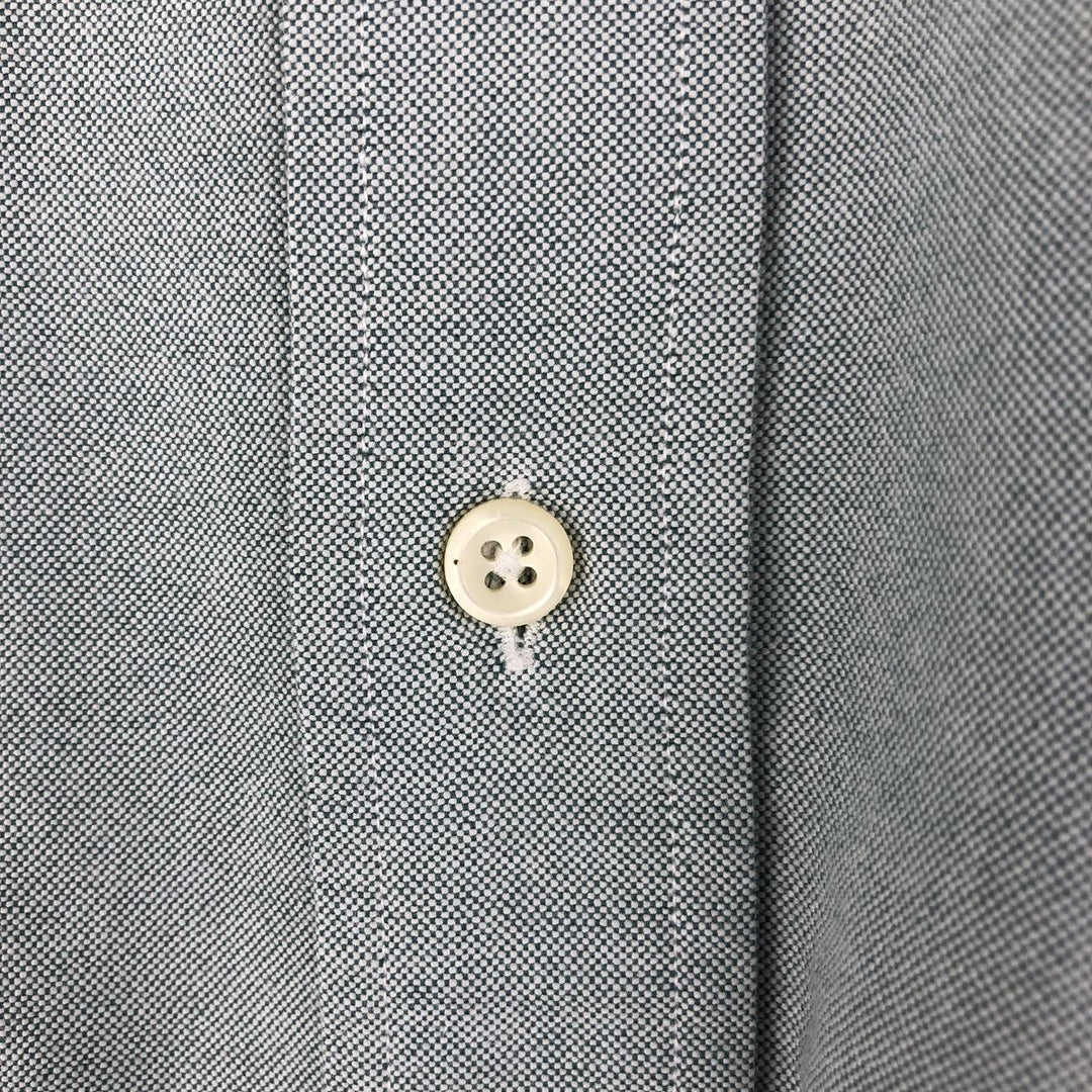 Ralph Lauren YARMOUTH long sleeve button down shirt, men's XL size cotton green type Vintage Second Hand