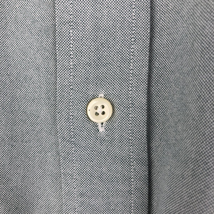 Ralph Lauren YARMOUTH long sleeve button down shirt, men's XL size cotton green type Vintage Second Hand