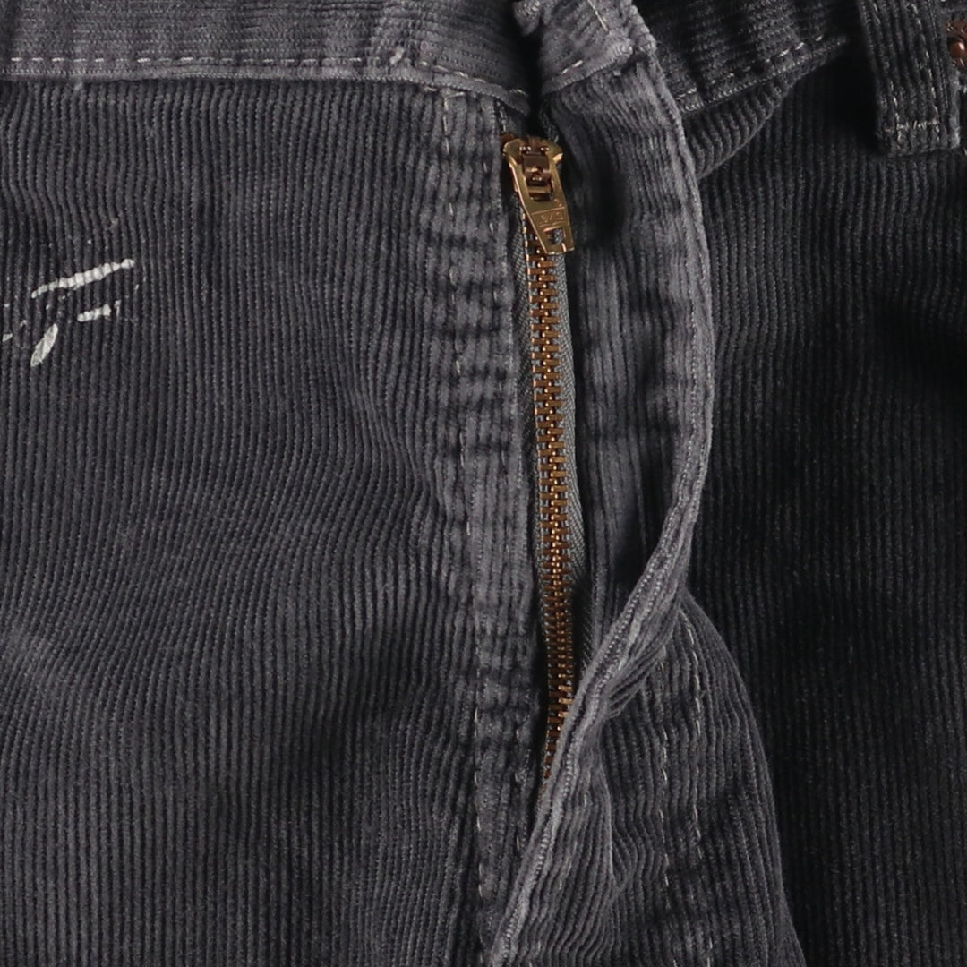 2000'S Levi's 559 Relaxed Straight Corduroy Pants, Men's, Size W36 cotton Charcoal Vintage Second Hand