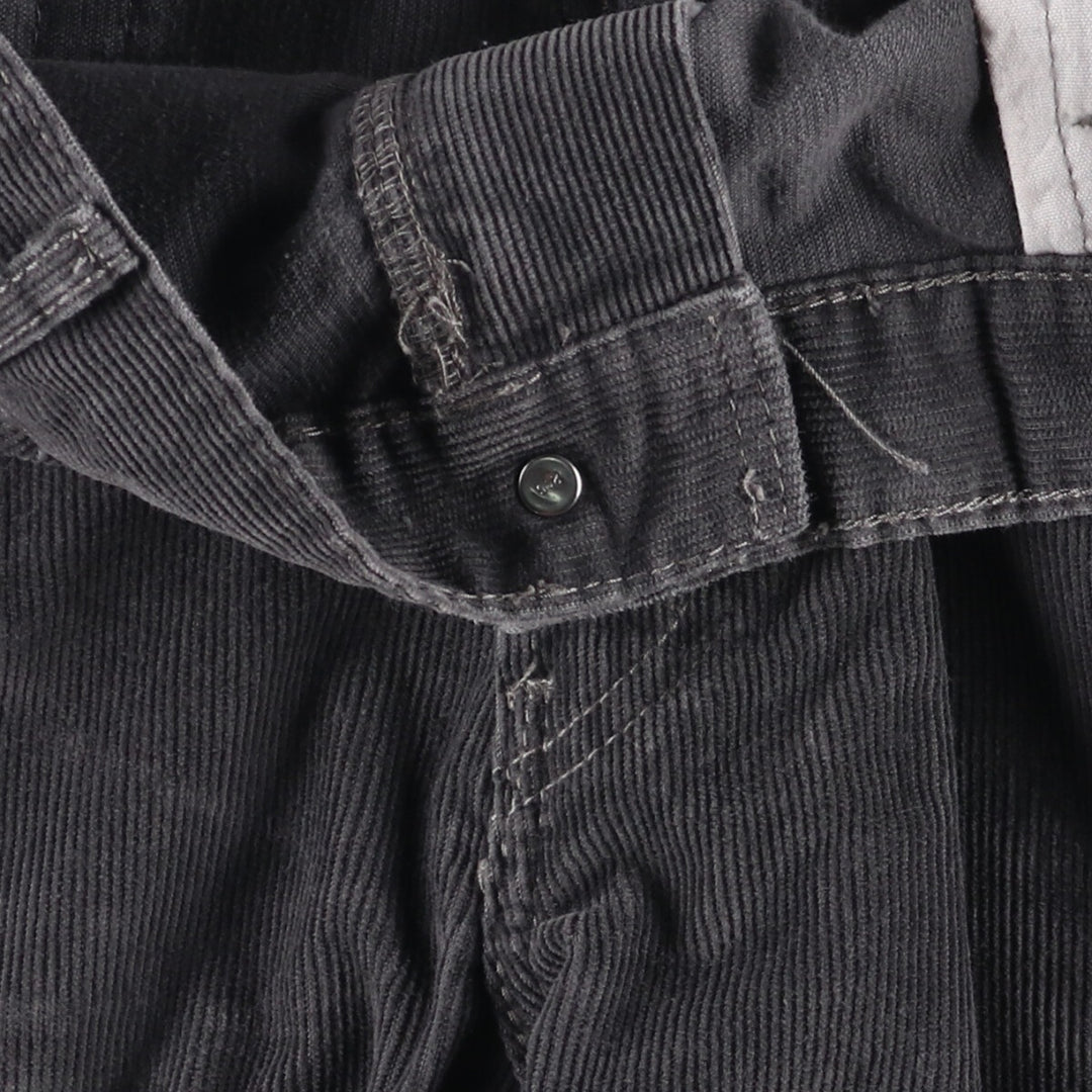 2000'S Levi's 559 Relaxed Straight Corduroy Pants, Men's, Size W36 cotton Charcoal Vintage Second Hand