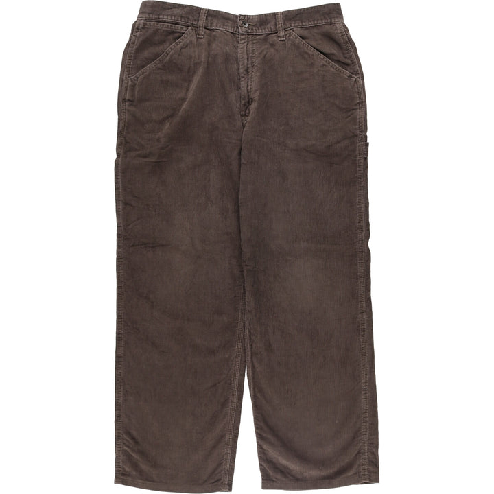GAP CARPENTER Corduroy Painter Pants, Men's Size W34 cotton brown type Vintage Second Hand
