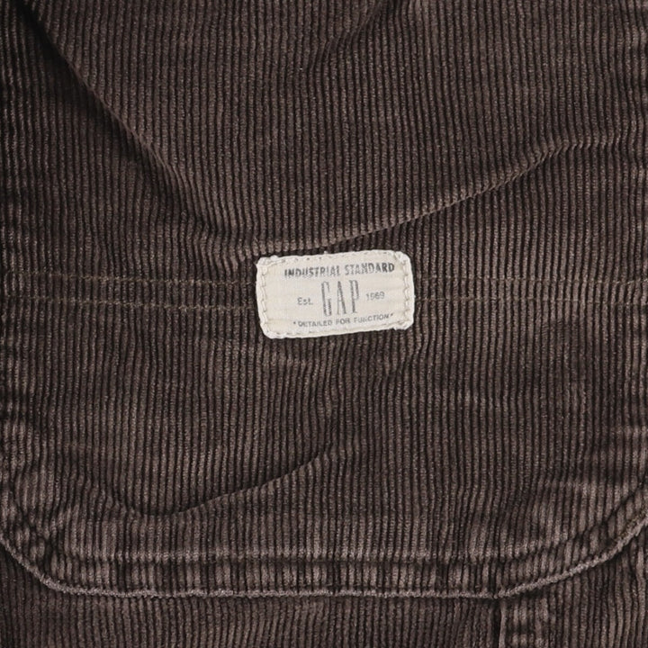 GAP CARPENTER Corduroy Painter Pants, Men's Size W34 cotton brown type Vintage Second Hand