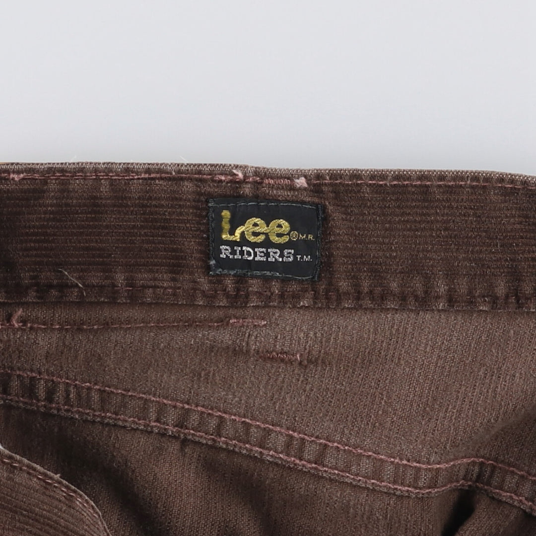 Lee RIDERS Men's Corduroy Pants, Vintage, Size W30 unclear brown type Vintage Second Hand