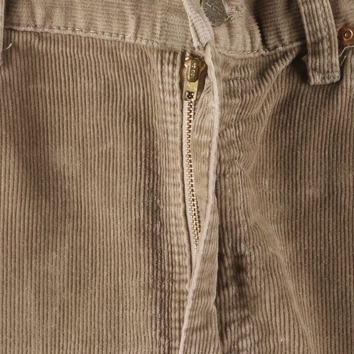 Lee RIDERS Corduroy Pants, Made in USA, Men's, Size W33, Vintage cotton Beige type Vintage Second Hand