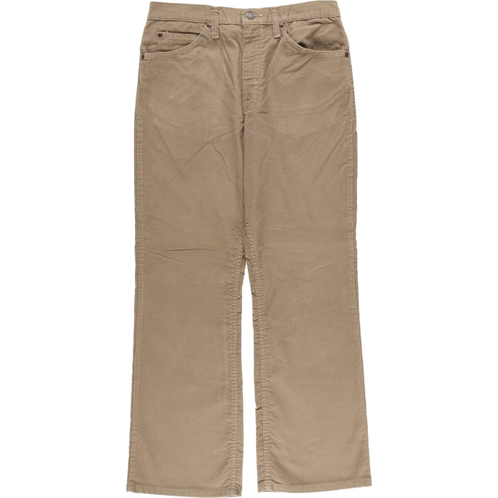 Vintage Levi's corduroy pants, made in the USA, men's size W31. cotton brown type Vintage Second Hand