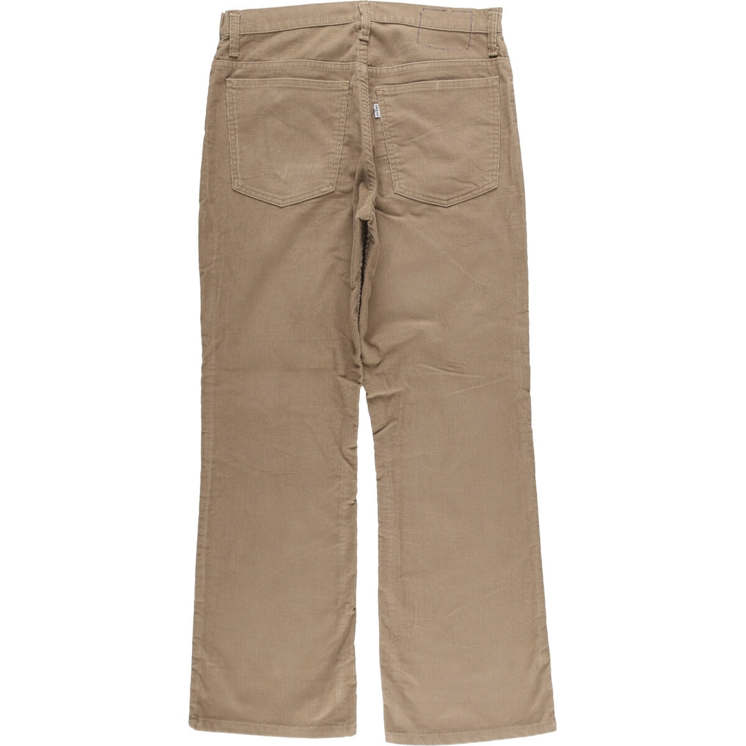 Vintage Levi's corduroy pants, made in the USA, men's size W31. cotton brown type Vintage Second Hand