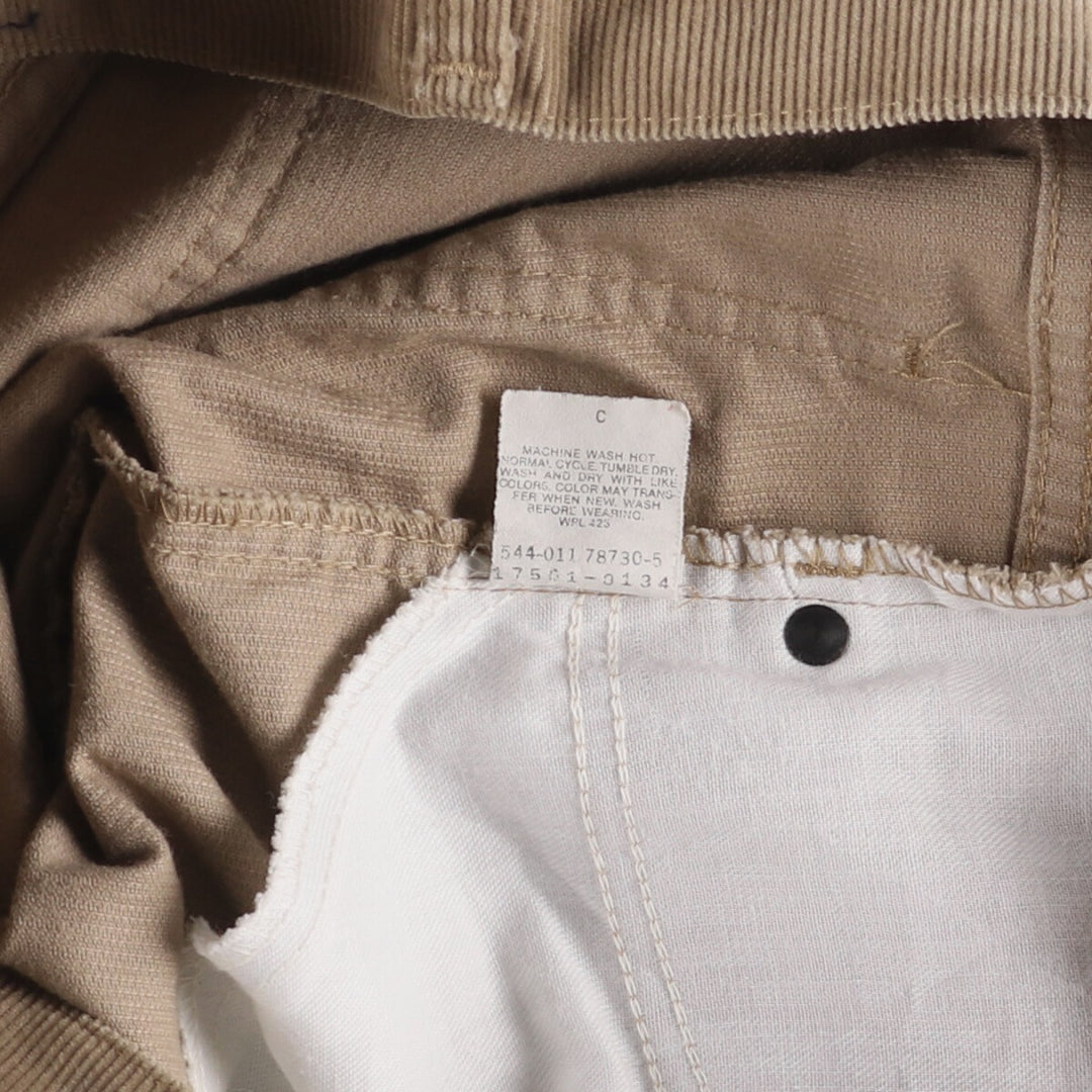 Vintage Levi's corduroy pants, made in the USA, men's size W31. cotton brown type Vintage Second Hand