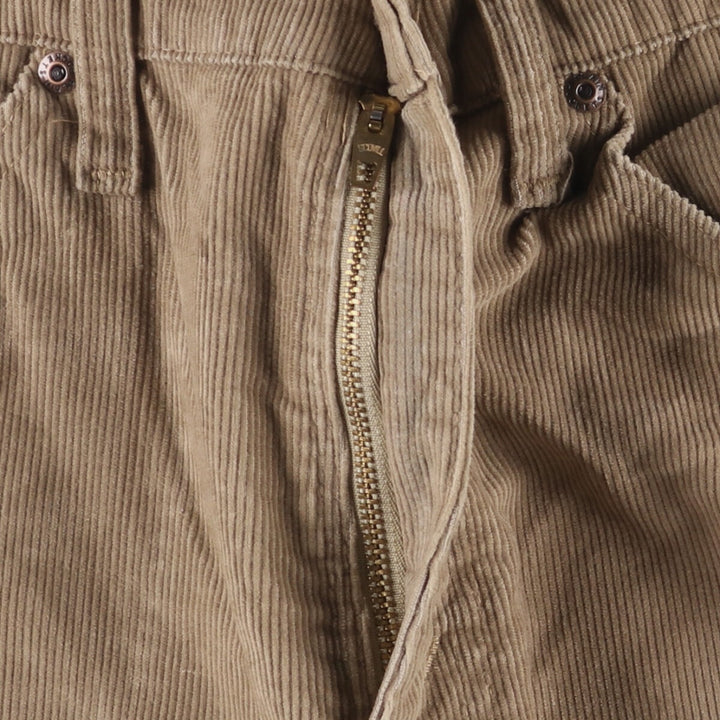 Vintage Levi's corduroy pants, made in the USA, men's size W31. cotton brown type Vintage Second Hand