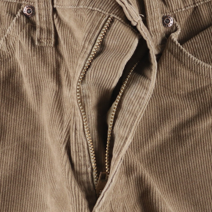Vintage Levi's corduroy pants, made in the USA, men's size W31. cotton brown type Vintage Second Hand