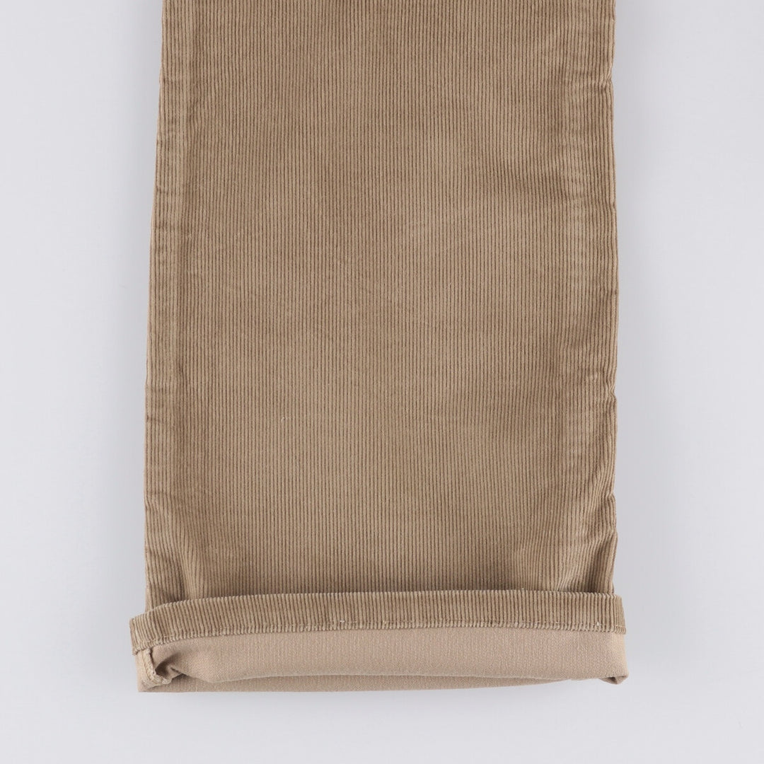 Vintage Levi's corduroy pants, made in the USA, men's size W31. cotton brown type Vintage Second Hand