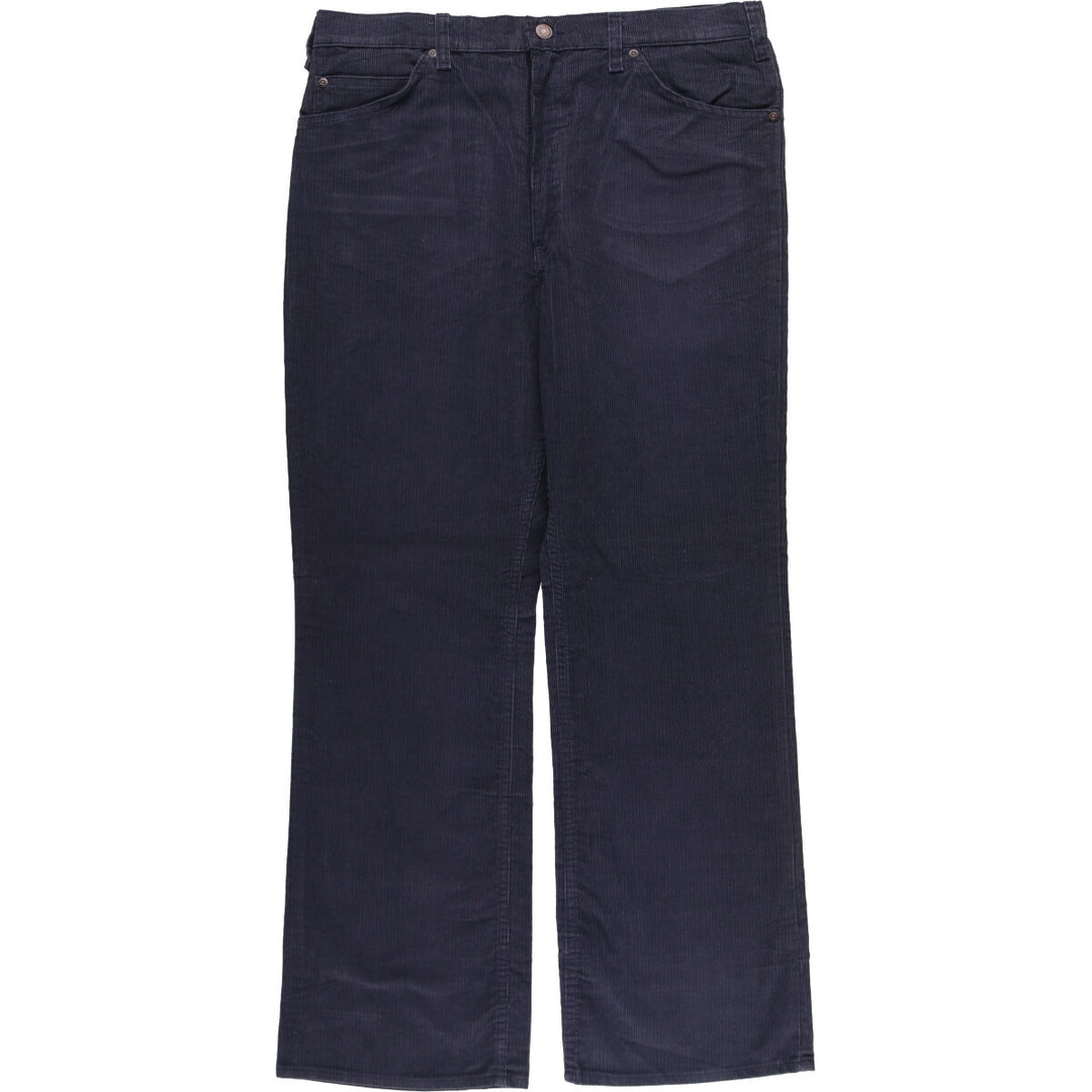 2000'S Levi's Bootcut Corduroy Pants Men's Size W36 polyester navy blue type Vintage Second Hand