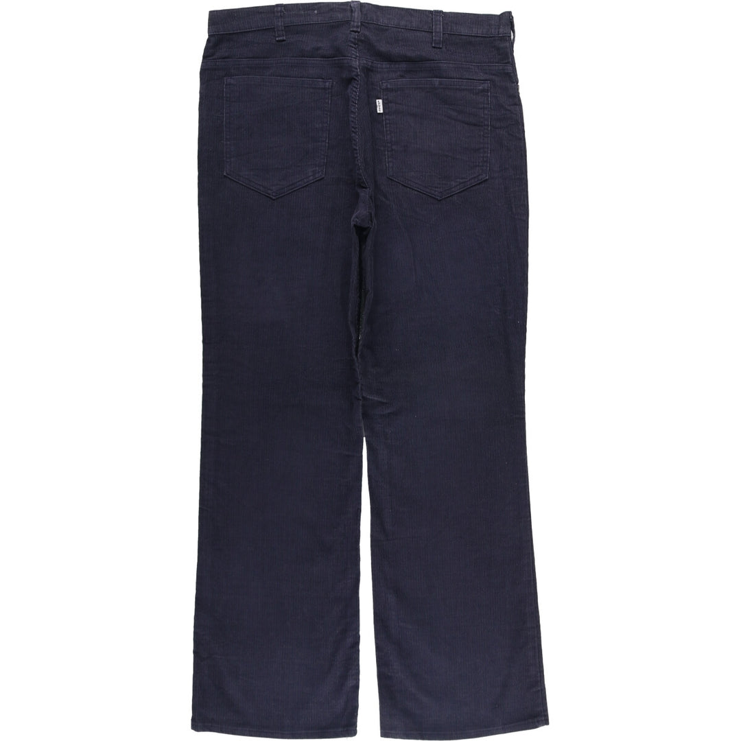 2000'S Levi's Bootcut Corduroy Pants Men's Size W36 polyester navy blue type Vintage Second Hand