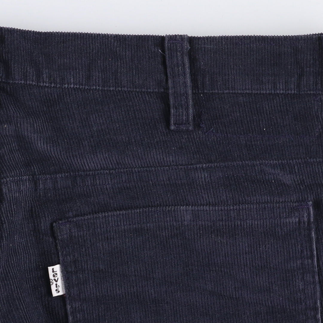 2000'S Levi's Bootcut Corduroy Pants Men's Size W36 polyester navy blue type Vintage Second Hand