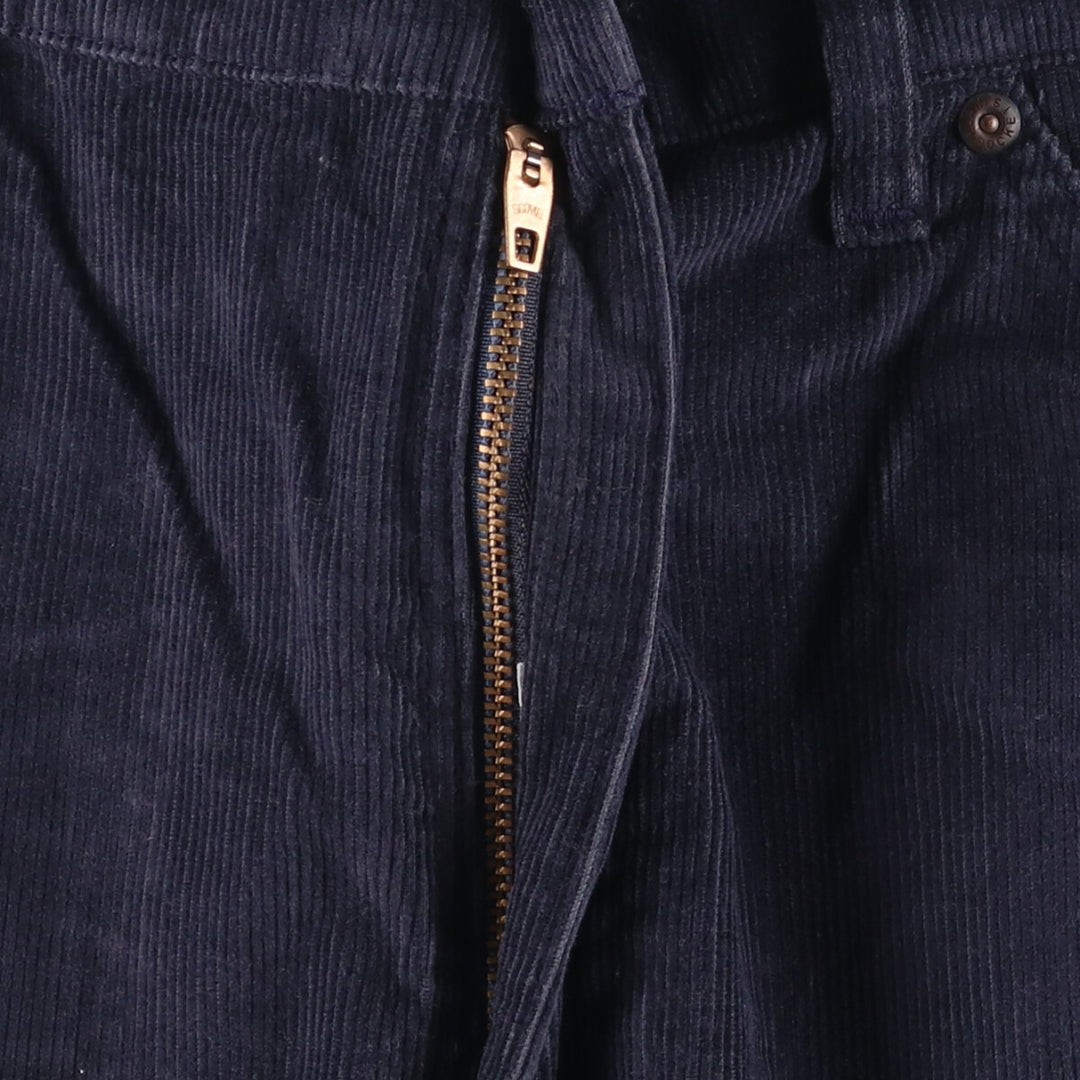 2000'S Levi's Bootcut Corduroy Pants Men's Size W36 polyester navy blue type Vintage Second Hand