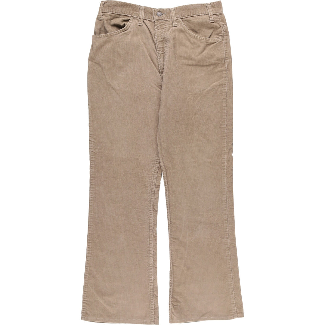 Vintage Levi's Flare-Cut Corduroy Pants, Men's Size W30 unclear brown type Vintage Second Hand