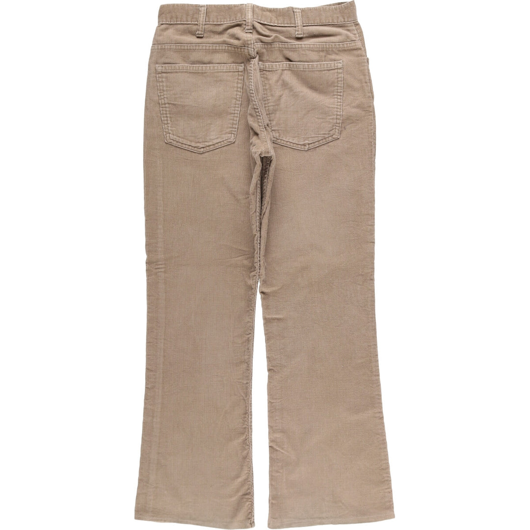 Vintage Levi's Flare-Cut Corduroy Pants, Men's Size W30 unclear brown type Vintage Second Hand