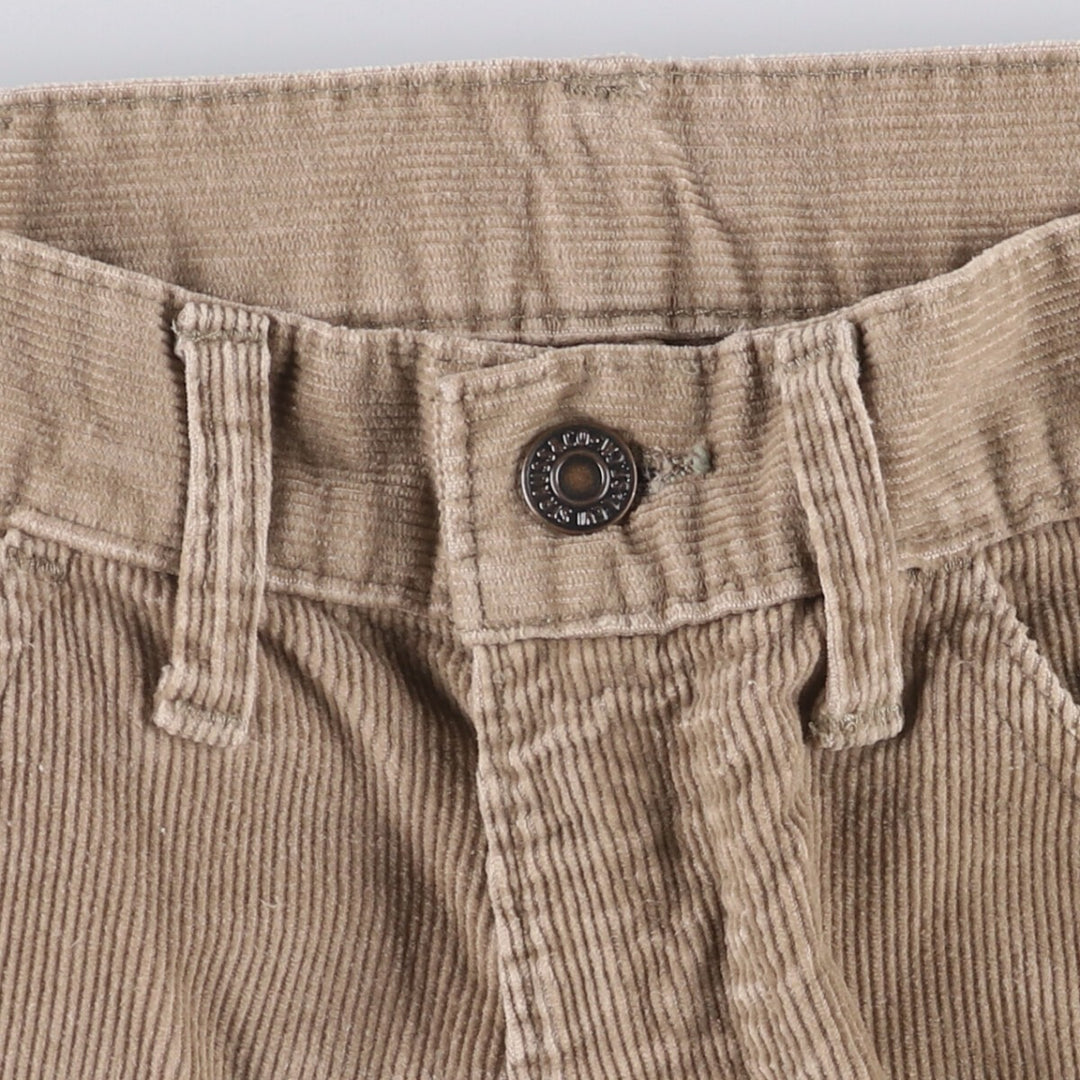 Vintage Levi's Flare-Cut Corduroy Pants, Men's Size W30 unclear brown type Vintage Second Hand