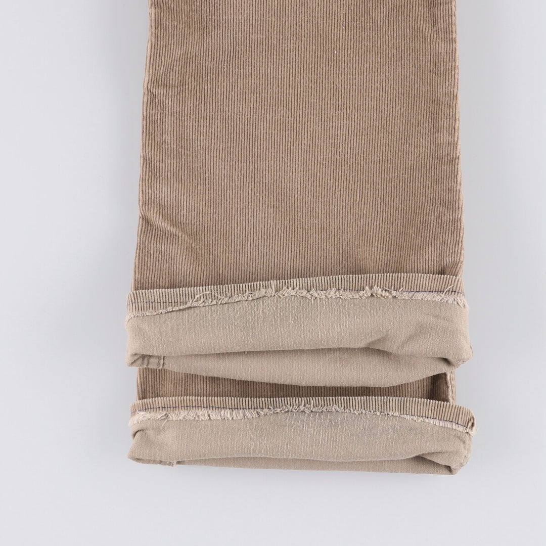 Vintage Levi's Flare-Cut Corduroy Pants, Men's Size W30 unclear brown type Vintage Second Hand