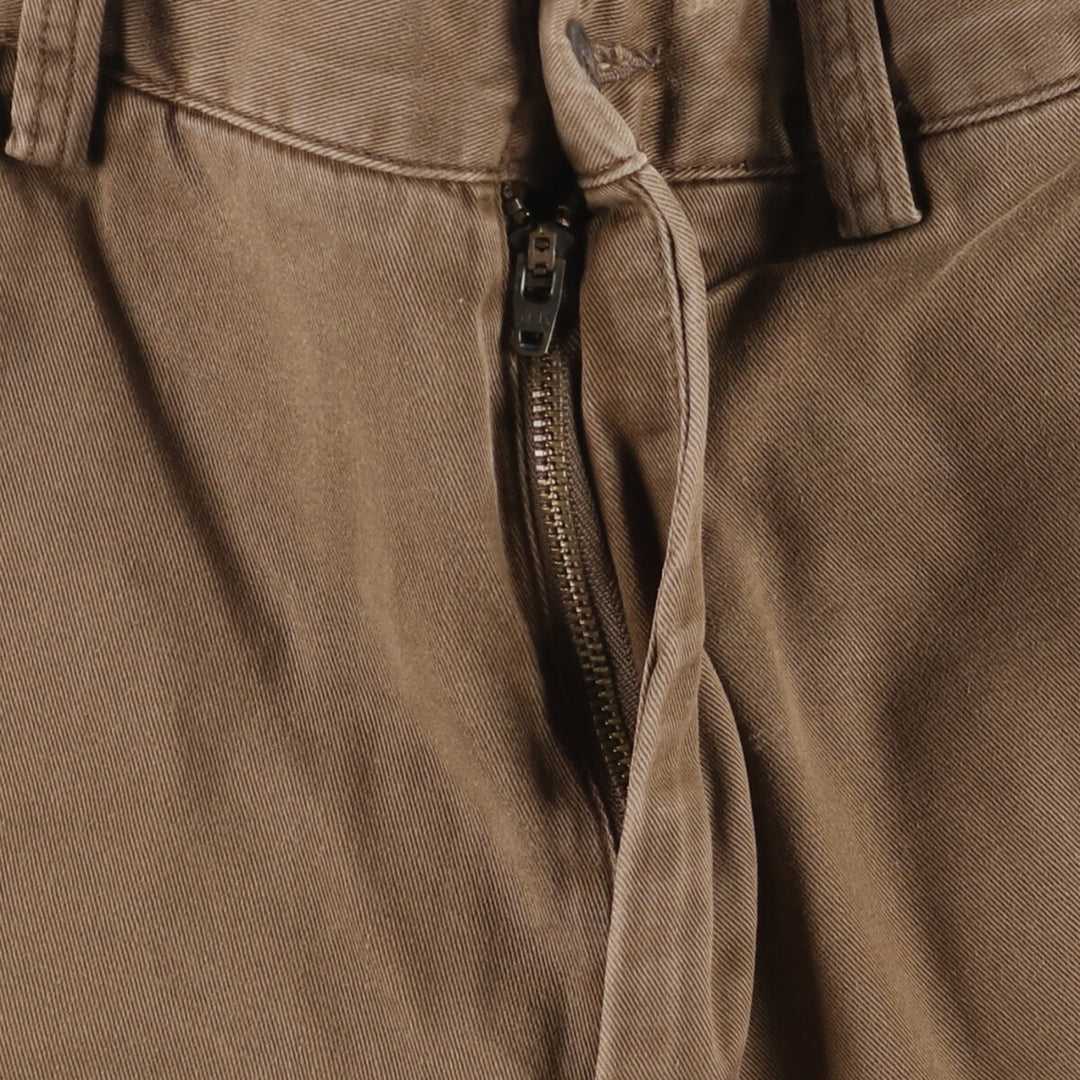Ralph Lauren POLO RALPH LAUREN CLASSIC FIT Chino Pants Men's Size W32 cotton brown type Vintage Second Hand