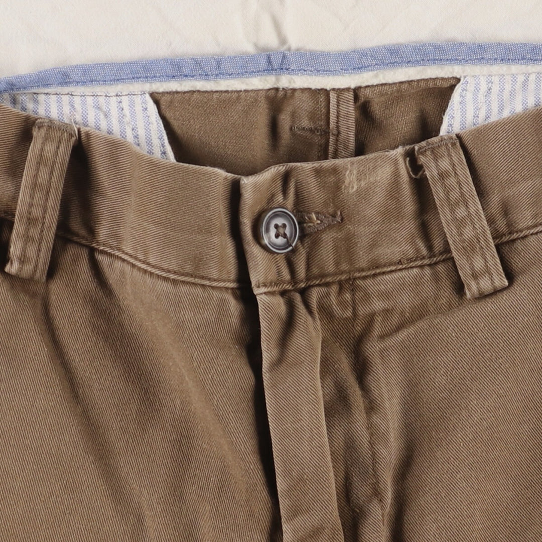 Ralph Lauren POLO RALPH LAUREN CLASSIC FIT Chino Pants Men's Size W32 cotton brown type Vintage Second Hand