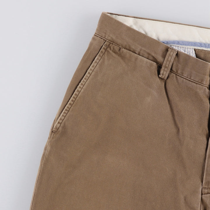 Ralph Lauren POLO RALPH LAUREN CLASSIC FIT Chino Pants Men's Size W32 cotton brown type Vintage Second Hand
