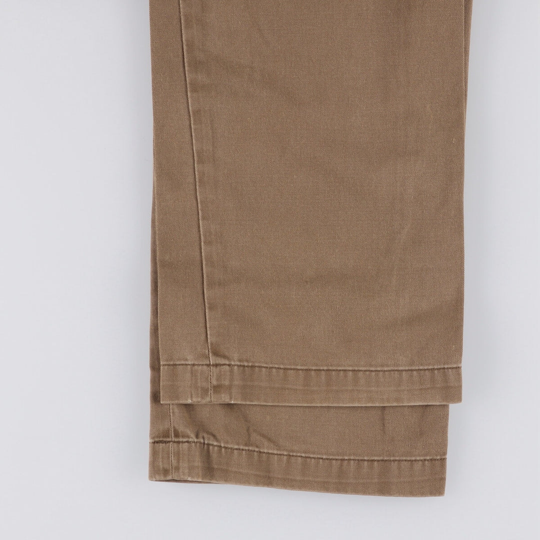 Ralph Lauren POLO RALPH LAUREN CLASSIC FIT Chino Pants Men's Size W32 cotton brown type Vintage Second Hand