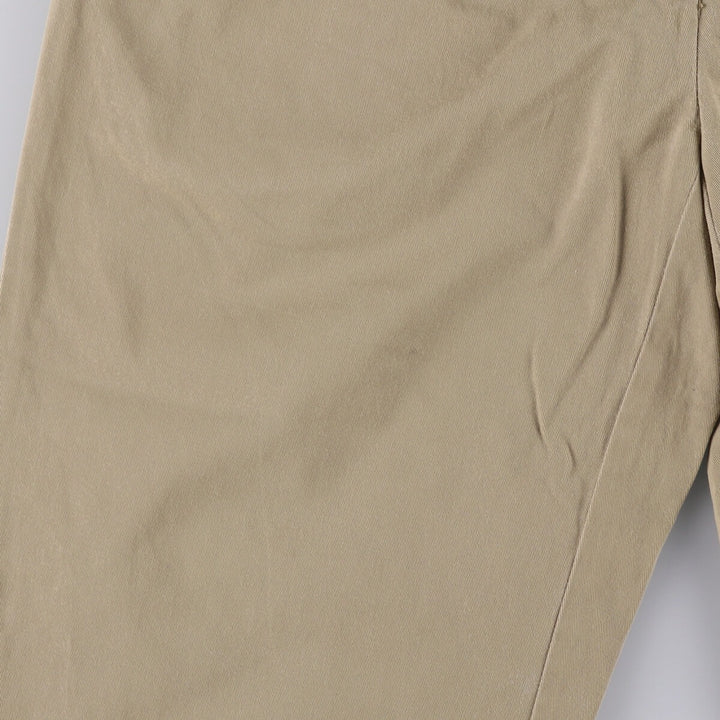 Ralph Lauren POLO by Ralph Lauren Two-pleat Chino Pants for Men, W31 equivalent cotton Beige type Vintage Second Hand