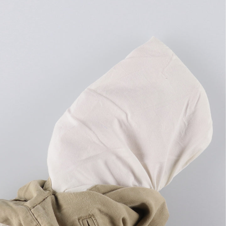 Ralph Lauren POLO by Ralph Lauren Two-pleat Chino Pants for Men, W31 equivalent cotton Beige type Vintage Second Hand