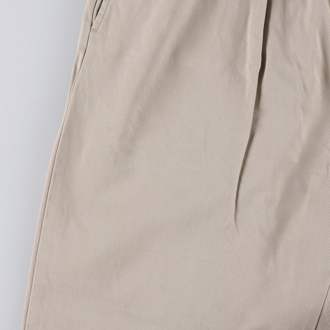 Ralph Lauren POLO by Ralph Lauren ANDREW PANT Two-pleat Chino Pants Men's Size W34 cotton Beige type Vintage Second Hand