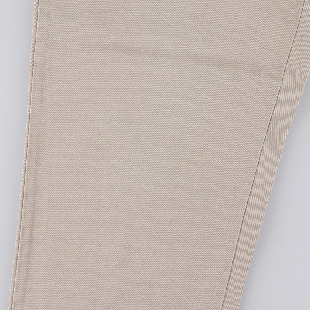 Ralph Lauren POLO by Ralph Lauren ANDREW PANT Two-pleat Chino Pants Men's Size W34 cotton Beige type Vintage Second Hand