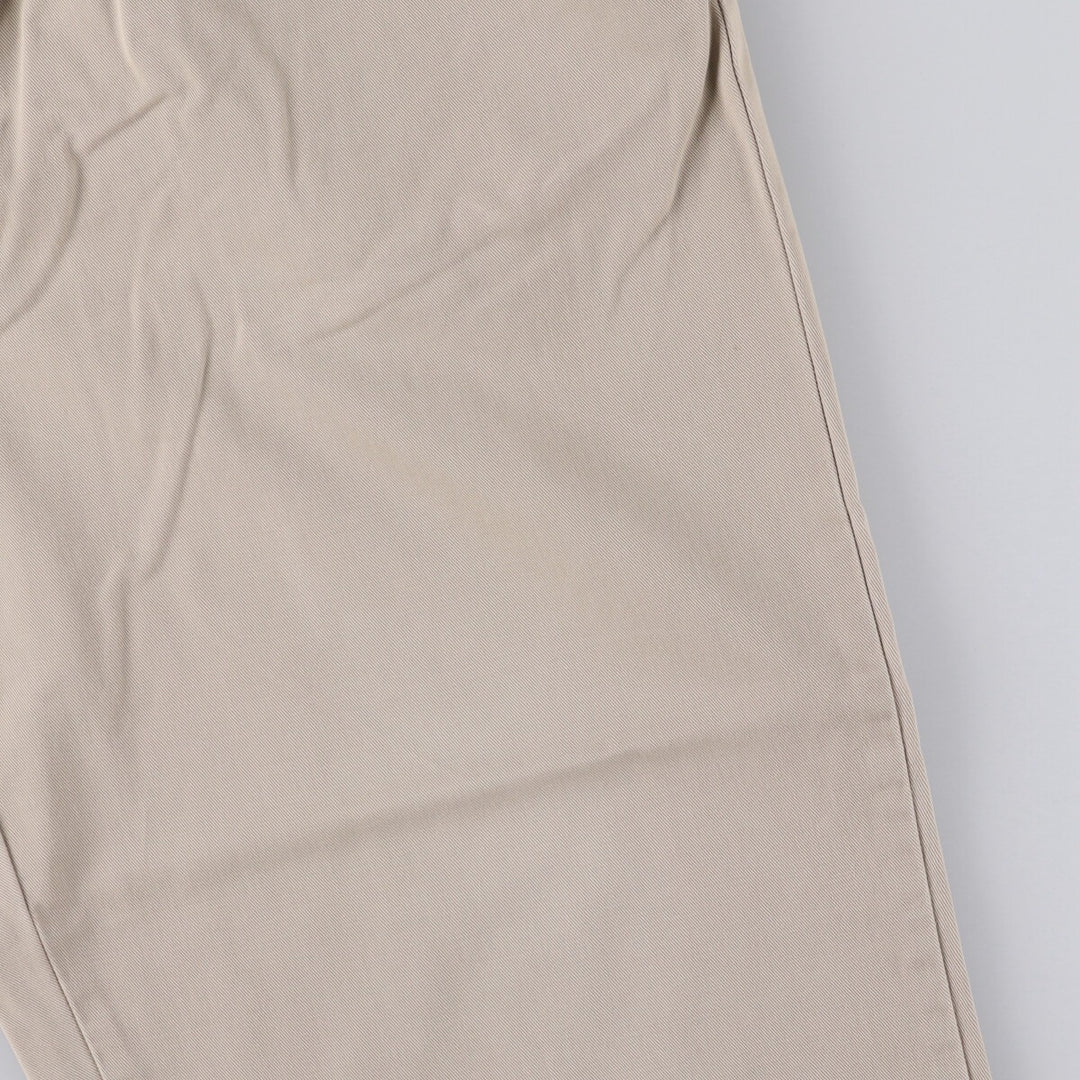 Ralph Lauren POLO by Ralph Lauren ANDREW PANT Two-pleat Chino Pants Men's Size W34 cotton Beige type Vintage Second Hand