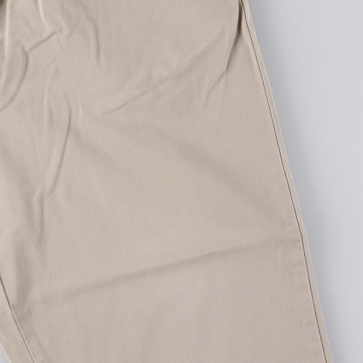 Ralph Lauren POLO by Ralph Lauren ANDREW PANT Two-pleat Chino Pants Men's Size W34 cotton Beige type Vintage Second Hand