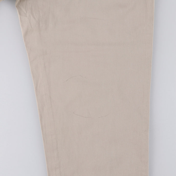 Ralph Lauren POLO by Ralph Lauren ANDREW PANT Two-pleat Chino Pants Men's Size W34 cotton Beige type Vintage Second Hand