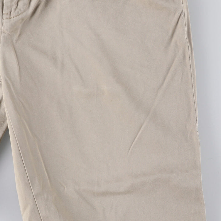 Ralph Lauren POLO by Ralph Lauren ANDREW PANT Two-pleat chino pants for men, equivalent to W34 cotton Beige type Vintage Second Hand