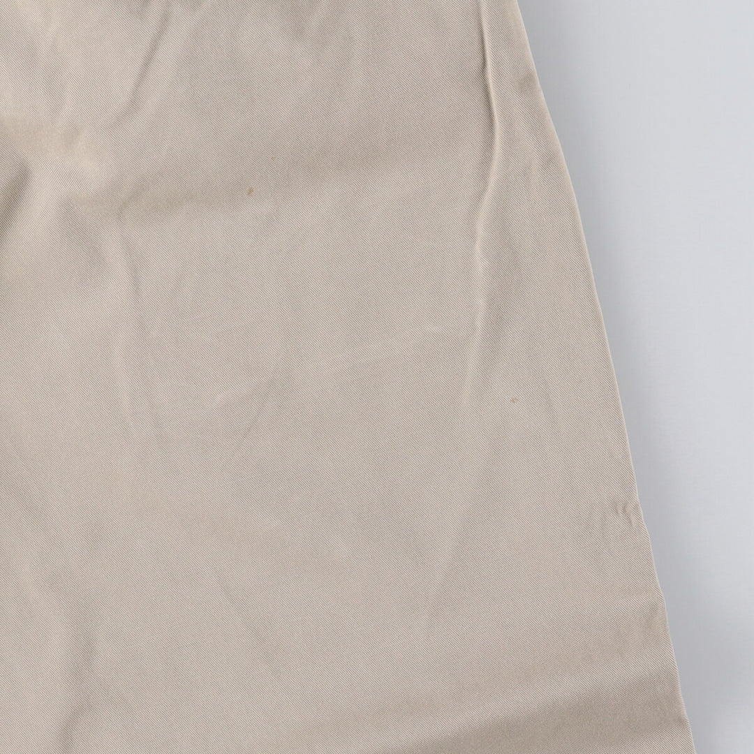 Ralph Lauren POLO by Ralph Lauren ANDREW PANT Two-pleat chino pants for men, equivalent to W34 cotton Beige type Vintage Second Hand