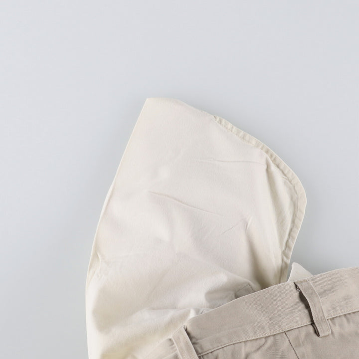 Ralph Lauren POLO by Ralph Lauren ANDREW PANT Two-pleat chino pants for men, equivalent to W34 cotton Beige type Vintage Second Hand