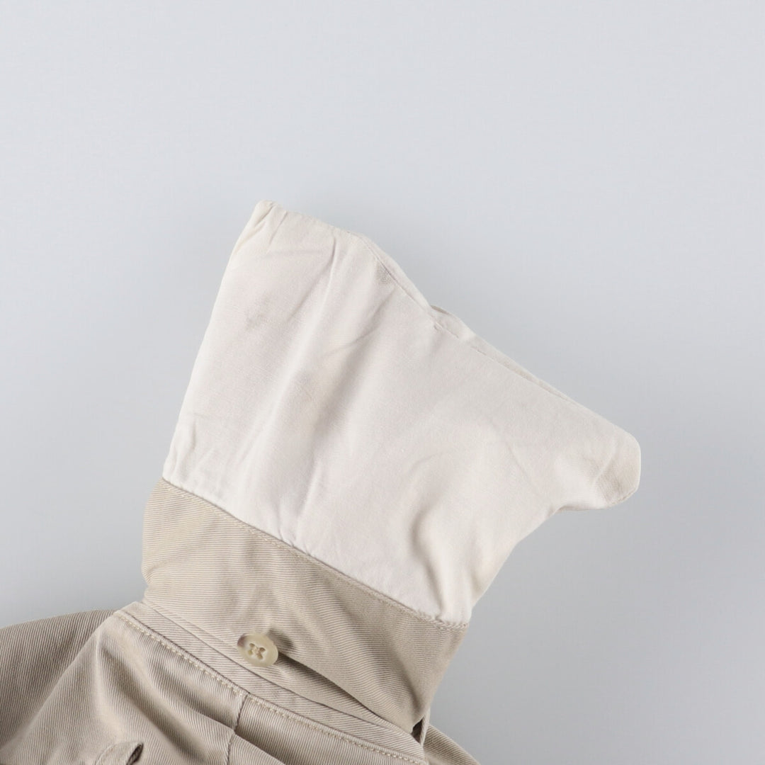 Ralph Lauren POLO by Ralph Lauren ANDREW PANT Two-pleat chino pants for men, equivalent to W34 cotton Beige type Vintage Second Hand