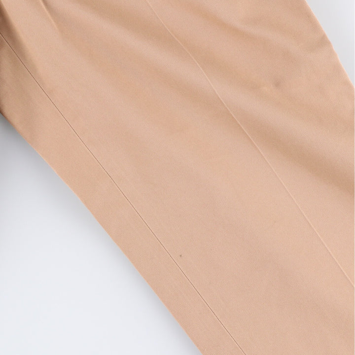 Brooks Brothers ADVANTAGE CHINO ELLIOT Two-Pleated Chino Pants, Men's, Size W34 cotton Beige type Vintage Second Hand