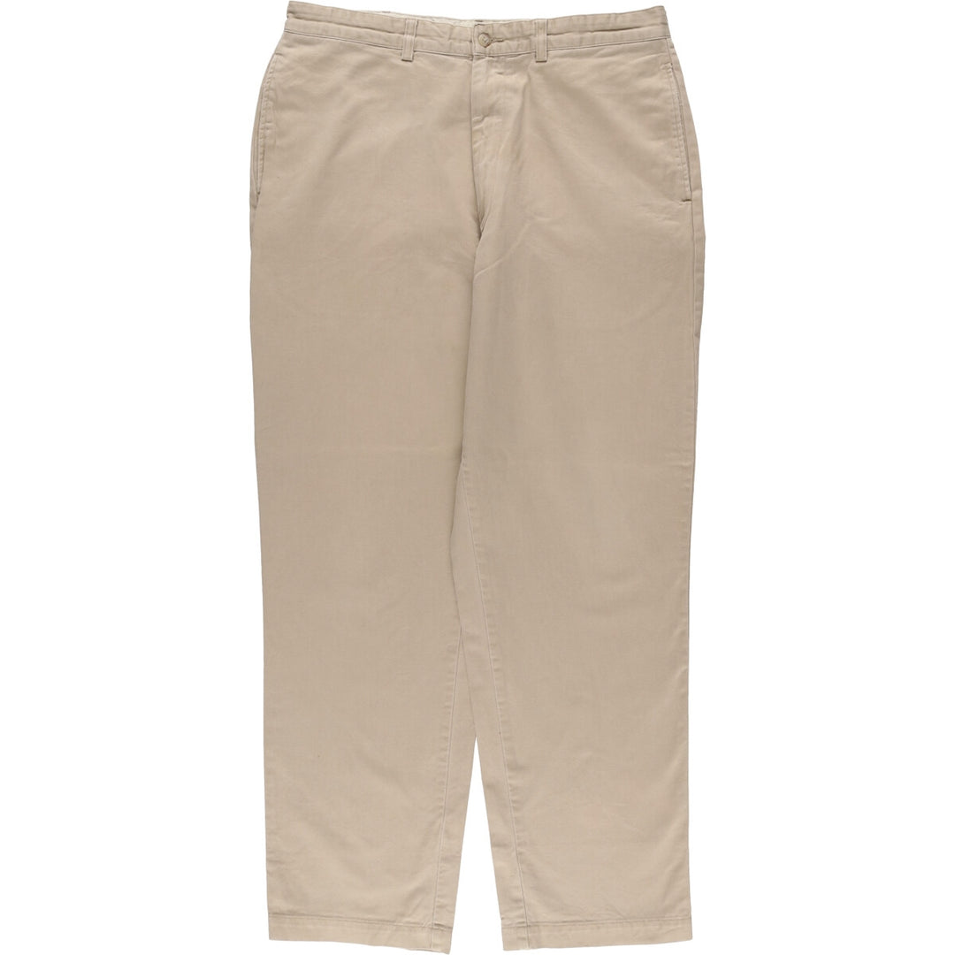 Ralph Lauren POLO RALPH LAUREN GORDON PANT Men's Chino Pants, Size W35 cotton Beige type Vintage Second Hand