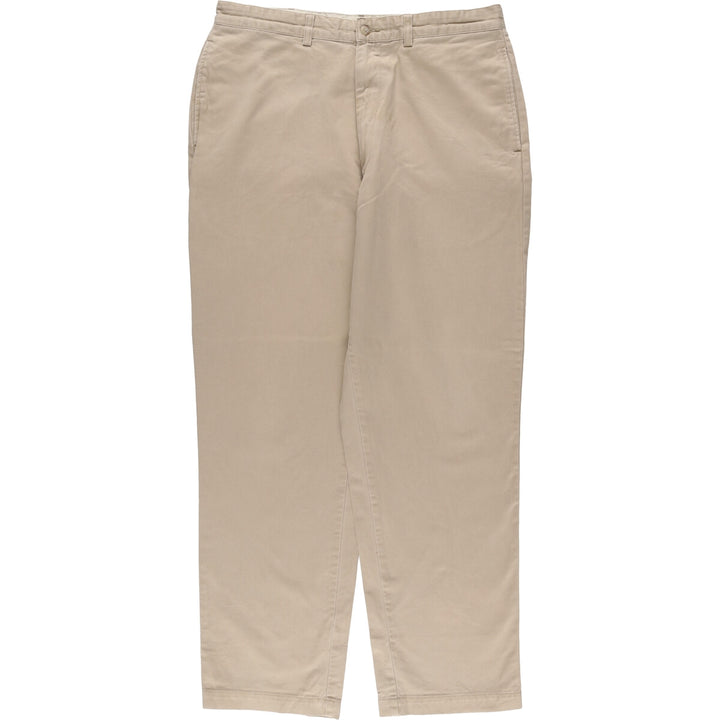 Ralph Lauren POLO RALPH LAUREN GORDON PANT Men's Chino Pants, Size W35 cotton Beige type Vintage Second Hand