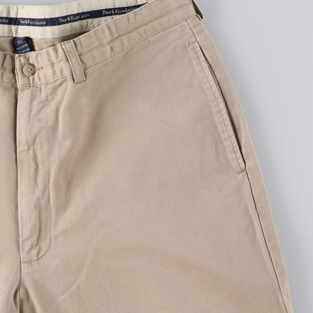 Ralph Lauren POLO RALPH LAUREN GORDON PANT Men's Chino Pants, Size W35 cotton Beige type Vintage Second Hand