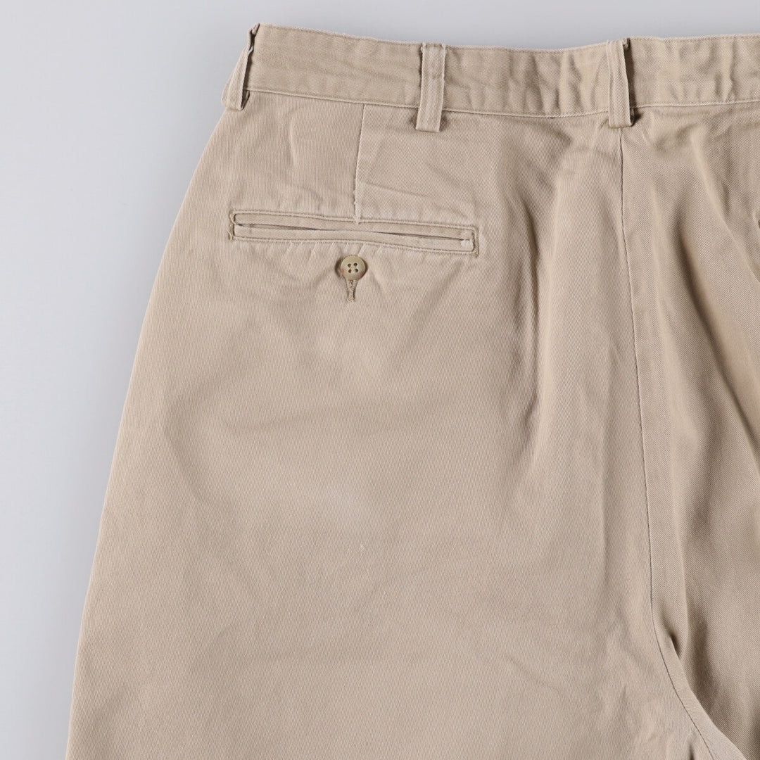 Ralph Lauren POLO RALPH LAUREN GORDON PANT Men's Chino Pants, Size W35 cotton Beige type Vintage Second Hand