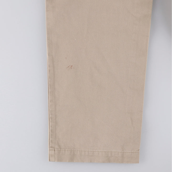 Ralph Lauren POLO RALPH LAUREN GORDON PANT Men's Chino Pants, Size W35 cotton Beige type Vintage Second Hand