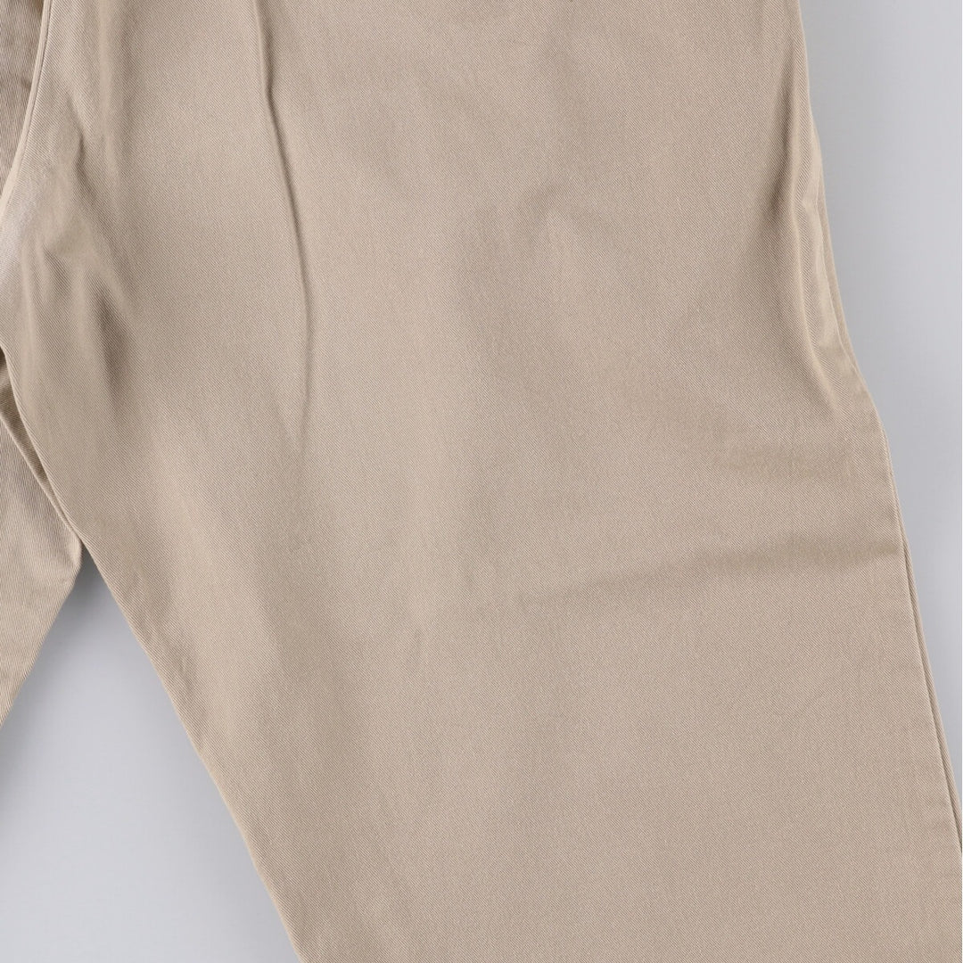 Ralph Lauren POLO RALPH LAUREN GORDON PANT Men's Chino Pants, Size W35 cotton Beige type Vintage Second Hand